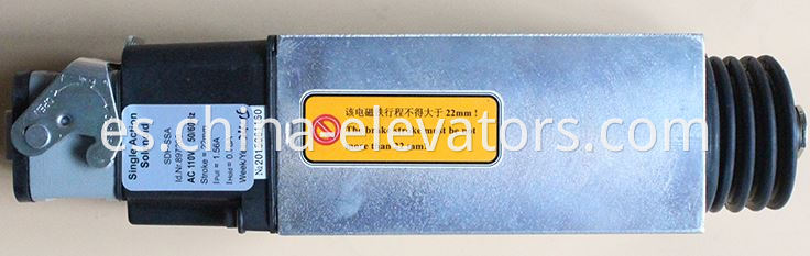 Solenoide de acción única Schindler Escalator 9300 897200 Single Action Solenoid Schindler Escalator 9300 897200